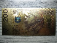 BANKNOT POLSKA 200 ZŁOTYCH 1994 ROK ZYGMUNT I STARY POZŁACANY
