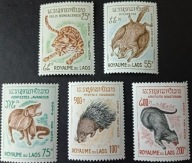 LAOS Mi 166 - 170 ** - czysty - FAUNA - 15 Euro