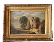 6587) ROMANTYZM PEJZAŻ XIX WIEK