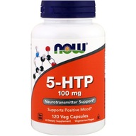 Suplement diety Now Foods 5-HTP 100 mg 120 kapsułek