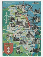 Województwo Gdańskie Gdynia 1985r. Mapka uszkodzona 968B