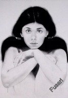 AKT PORTRET KOBIETA - RYSUNEK PASTEL- PIN-UP GIRL #1 - G. Fusari - Wenecja