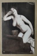 J.R. Paris No. 23 – paryski akt ok. 1910 klasyczna fotografia Belle Époque