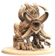 Infernal Titan Siegebeast Demoniczna Bestia Oblężnicza Fantasy RPG D&D Druk