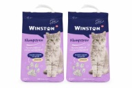 2x WINSTON Żwirek Zbrylający dla KOTA Kotów z Glinki Bentonitowej 6L