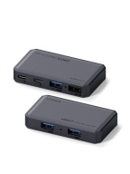 Hagibis USB 3.0 Switch KM 2 PC 5Gb/s USB C A Mac Windows Hub Przełącznik