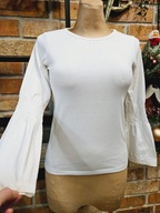 Next cotton koszulka bluzka bawełna szerokie rękawy r. 10 lat, 140cm