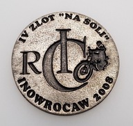 Znaczek, odznaka, blacha zlotowa, motocyklowa No.1991