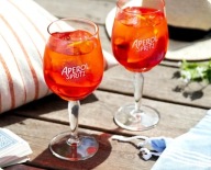 ORYGINALNE KIELISZKI APEROL SPRITZ 2 SZTUKI KOMPLET NOWE PIĘKNE !!!