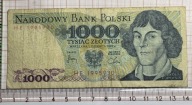 PRL 1000 Złotych 1982 Mikołaj Kopernik banknot kolekcjonerski
