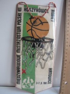 PROPORCZYK MISTRZOSTWA W KOSZYKÓWCE KATOWICE 1981