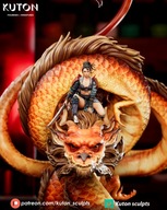 Żywica figurka Ember Rider (jeźdźcy smoków) wielkość 8"