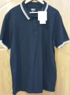 Polo męskie KIK czarne, roz. XL