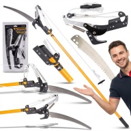 POWERMAT SEKATOR OGRODOWY TELESKOPOWY WYSIĘGNIK RĘCZNY PIŁA 2.4M 30MM