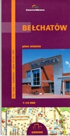 BEŁCHATÓW - PLAN MIASTA Z 2004 ROKU.