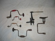 Stare oryginalne narzędzia - wiertarki.