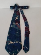 JEDWABNY JEAN LAIRE KRAWAT MĘSKI ELEGANCKI ORYGINALNY PRINT