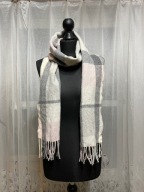 M Szalik Cristina Chiti włoski wełna kaszmir krata