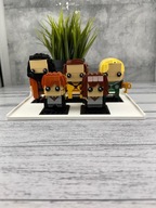 Uchwyt stojak ścienny dla pięciu figurek LEGO figurki BrickHeadz