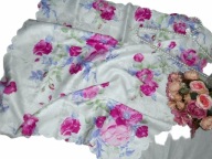 Obrus serweta na stół haft kwiaty 75 x 75 cm #131