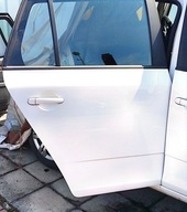 DRZWI PRAWE TYLNE TYŁ KOMPLETNE SKODA FABIA II F9E