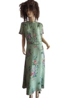 LOVE & ROSES SUKIENKA romantyczna kwiaty 36/38