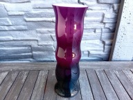 WAZON BAŁWANEK HUTA LUCYNA PIEŃSK LATA 50 XX WIEKU - RZADKI KOLOR ŚLIWKOWY