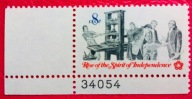 USA 1971 prasa z numerem czyste**