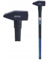 Ciężki MŁOT WYBURZENIOWY 4kg st węglowa antypoślizgowa rękojeść NITEO 90cm