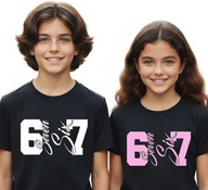 Koszulka dziecięca 67 Six Seven 110-116 wiek 5-6 lat prezent