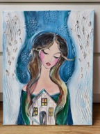 Cudowny obraz malowany na płótnie