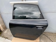 AUDI A6 C6 2006-2012 DRZWI LEWE TYL TYLNE CZARNE KOMPLET