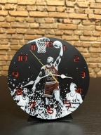 Zegar dekoracyjny 3D – Michael Jordan – na półkę i ścianę