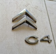 Emblemat Citroen C4 coupe tył klapa