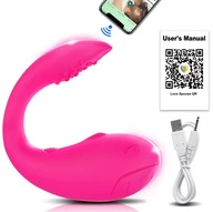 Bezprzewodowy Wibrator Z Aplikacją Bluetooth Damski Zdalnie Sterowany