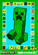 MINECRAFT NAKLEJKI MOTYWACYJNE Mega Zestaw 1000 szt.