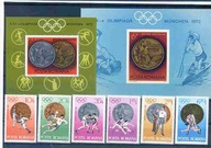 A48276)Olimpiada 72: Rumunia 3060 - 3065** + Bl 100** + 101**