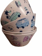 Plastikowe miski piknikowe VW Volkswagen 4 szt.