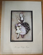 litografia "For my Ladye Fayre" J. Harbour