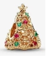 Charms Lśniąca choinka shine christmas złota