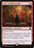 Karta Magic: The Gathering Curse of Shaken Faith Wizards Of The Coast