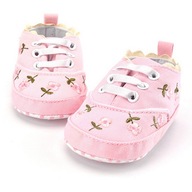 BUCIKI DZIECIĘCE MIĘKKIE do chrztu 11 cm 0-6 mies