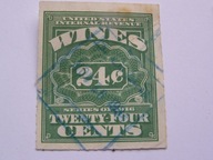 USA - Akcyza na wino 24 centy - zalepka revenue - 1916 r
