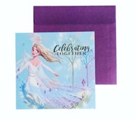 Zaproszenia Urodzinowe KRAINA LODU Frozen Elsa 8 szt.