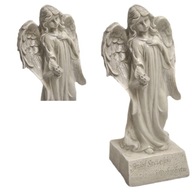 GIPSOWY ANIOŁ SZCZĘŚCIA I DOBROBYTU NA PREZENT FIGURKA ANIOŁA ANIOŁEK