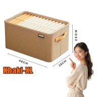 PUDEŁKO ORGANIZER DO SZAFY SZUFLADY NA UBRANIA BIELIZNĘ SKARPETKI KOSZULKI