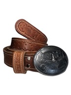 Pasek Meski Western GRATIS ETUI NA KLUCZE+BRELOK