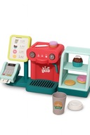 KAWIARNIA zabawkowa CAFE-SHOP ekspres do kawy dźwięk akcesoria KIDLAND