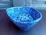 CERAMICZNY WAZON IKEBANA PIKASIAK jak PRUSZKÓW W. Gołajewska DESIGN - PRL