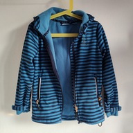 Kurtka chłopięca softshell Crivit 110 116 na polarze jesień wiosna wiatrówk